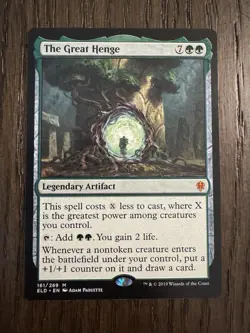 The Great Henge - Legendary Artifact, Magic: The Gathering ELD - Image 1