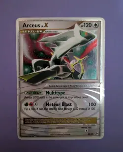 Pokemon TCG 2009 Platinum Arceus LV.X Ultra Rare Holo Card 95/99 - Image 1