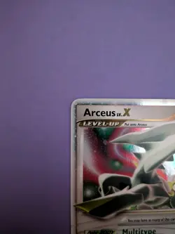 Pokemon TCG 2009 Platinum Arceus LV.X Ultra Rare Holo Card 95/99 - Image 2