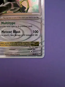 Pokemon TCG 2009 Platinum Arceus LV.X Ultra Rare Holo Card 95/99 - Image 4