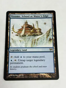 Magicthe Gathering MTG Champions of Kamigawa Minamo, School at Water's Edge 279 - Image 2
