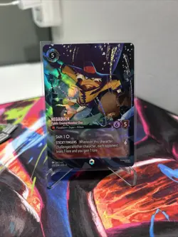 Negaduck - Public Enemy Number One 232/204 [Enchanted] Lorcana Winterspell Mint! - Image 1