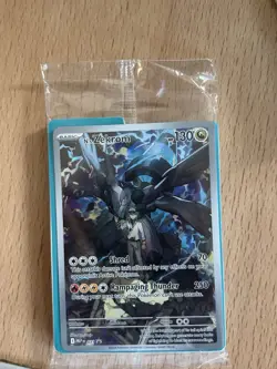N's Zekrom Black Star Promo Pokemon TCG Ascended Heros #31 SEALED - Image 1
