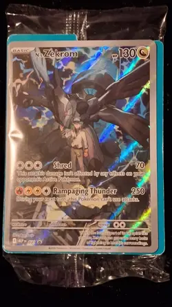 Pokemon TCG N's Zekrom #31 Black Star Promo Ascended Heroes ENGLISH SEALED - Image 1