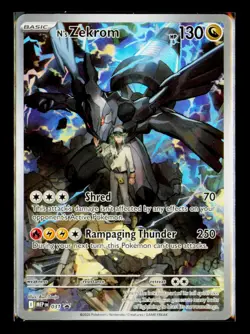 Pokemon TCG N's Zekrom 31 Ascended Heroes Black Star Promo Holo - Image 1
