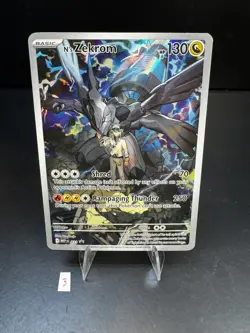 Pokemon TCG N's Zekrom #31 Black Star Promo NM - Image 1