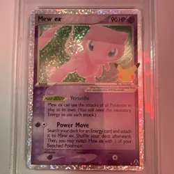 PSA 10 Mew ex Holo 88/92 Celebrations Classic Collection Promo POKEMON - Image 2