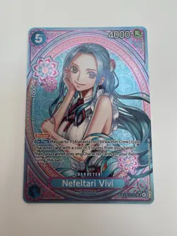 SP EB03-024 SR aa Nefeltari Vivi One Piece TCG CCG Please Read Description! - Image 1