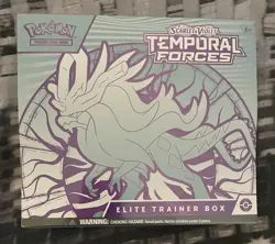 Pokemon TCG - Scarlet & Violet Temporal Forces Elite Trainer Box – Walking Wake - Image 1