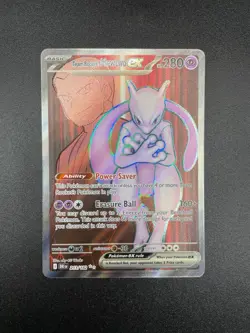 Pokemon TCG Team Rockets Mewtwo EX 213/182 Destined Rivals S&V - Image 1