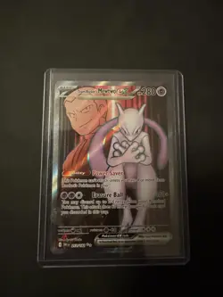 Team Rockets Mewtwo EX 213/182 Pokemon TCG Destined Rivals NM - Image 1
