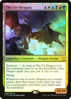 The Ur-Dragon - Commander 2017 Foil - Image 1