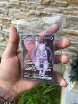 Pokemon TCG Team Rockets Mewtwo EX 213/182 Ultra Rare Destined Rivals - Image 4