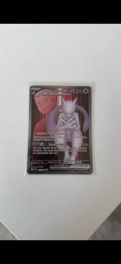Team Rockets Mewtwo EX 213/182 Pokemon TCG Destined Rivals NM - Image 1