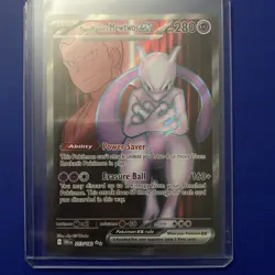 Pokemon TCG Team Rockets Mewtwo EX 213/182 Ultra Rare Destined Rivals - Image 1