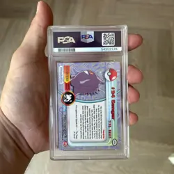 Gengar PSA 9 2000 Topps Pokemon TV Series 2 Silver Foil #94 Blue Logo HOLO - Image 2