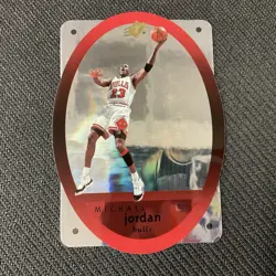 MICHAEL JORDAN Holo Die-Cut Card SP 1996-97 Upper Deck SPx Basketball - Image 1