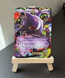 Gengar EX XY Phantom Forces 34/119 Full Art Holo Ultra Rare English TCG (NM) - Image 1