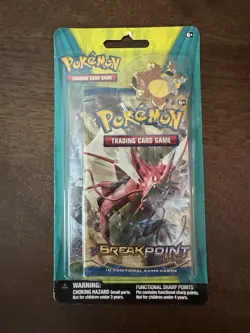 Pokemon XY Breakpoint 2 Pack Blister With Pin Set - Sealed - Image 1