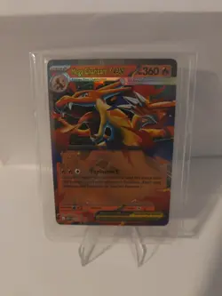 Mega Charizard Y ex MEP 030 NM Holo Black Star Promo Pokemon Card English TCG - Image 1