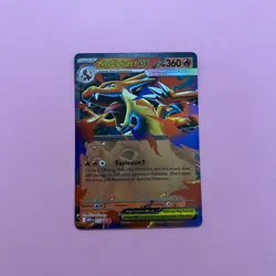 Mega Charizard Y ex MEP 030 NM Holo Black Star Promo Pokemon Card English TCG - Image 1