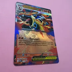 Mega Charizard Y ex MEP 030 NM Holo Black Star Promo Pokemon Card English TCG - Image 3