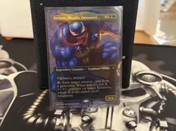 1 x Venom, Deadly Devourer - Foil - Borderless - Marvel Spider-Man - Image 1
