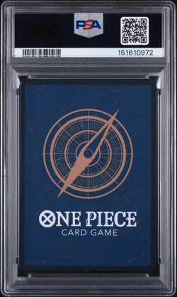 2022 ONE PIECE OP01-ROMANCE DAWN ALTERNATE ART #120 SHANKS PSA 10 - Image 2