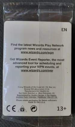 Squelching Leeches Sealed Pack of 10 * Game Day Full Art Promo * MTG * Near Mint - Image 2