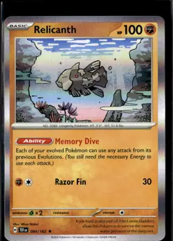Pokemon Relicanth 084/162 Temporal Forces Holo Rare 5 Card Lot - Image 1