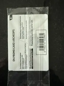 Pokemon Chicago Field Museum Fossil Archeops Promo Card 051/086 Sealed - Image 2