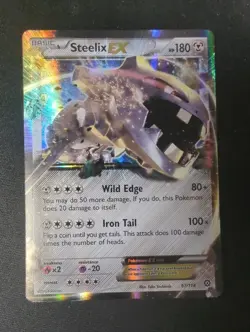 Steelix EX 67/114 Ultra Rare 2016 XY Steam Siege Pokemon Card TCG MP - Image 1
