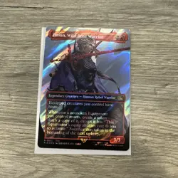 Firion, Wild Rose Warrior (Borderless) (Surge Foil) Final Fantasy MTG 0531 - Image 1
