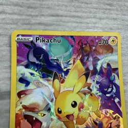 Pokemon Pikachu TCG Card Crown Zenith 160/159 Holo Secret Rare Lightly Played - Image 3