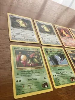 Pokemon Team Rocket Dark Pokemon Gym Heroes Trainer Card Lot - Image 2