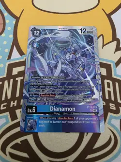 Dianamon BT25-028 Super Rare Digimon Card Game Dual Revolution Holofoil - Image 1