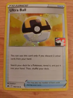 Ultra Ball - 146/159 (Prize Pack Series Cards) - Near Mint NM - Holofoil - Image 1
