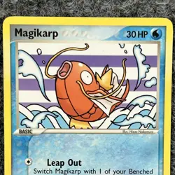Vintage Pokemon Deoxys Magikarp 64/107 Water Type Trading Card - Image 3