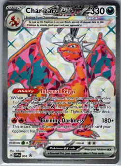 Charizard ex SVP 056 SV: Scarlet & Violet Promo Cards - Pokemon Card - NM - Image 1