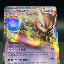 Mewtwo EX 54/113 Ultra Rare BW Legendary Treasures Pokemon Card - Image 5