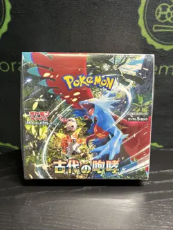 Japanese Pokemon Booster Box Scarlet & Violet Ancient Roar Sv4k Sealed #4 - Image 1