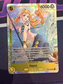 Nami (053) EB-03 EB03-053 Foil SR NM Extra Booster: One Piece Heroines Edition - Image 1