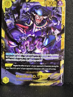 Marshall.D.Teach (119) OP16-119 The Time of Battle Foil One Piece Sec🔥FREE SHIP - Image 1