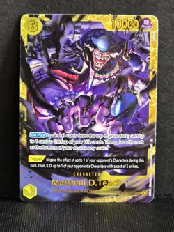 Marshall.D.Teach (119) OP16-119 The Time of Battle Foil One Piece Sec🔥FREE SHIP - Image 3