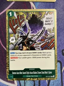 One Piece Legacy of the Master: Demon Aura Nine Sword Style Asura... (OP12-037) - Image 1