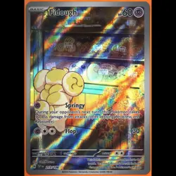 TAG 9.0 MINT Fidough 2023 Pokemon Pokemon Scarlet & Violet #213 - Image 3
