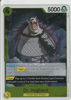One Piece TCG | Dr. Hogback OP14-110 The Azure Sea's Seven Rare Foil - Image 1