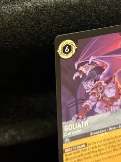 Disney Lorcana- Goliath - Clan Leader 173/204 Whispers in the Well Regular NM!!! - Image 2