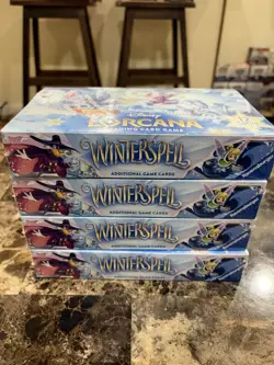 4x SEALED Disney Lorcana Winterspell Booster Boxes Case - Image 2