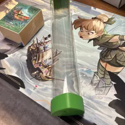 Robin Hood Deck Box, Tinker Bell Lorcana Mat, Green BCW Game Mat - Lorcana Lot - Image 3